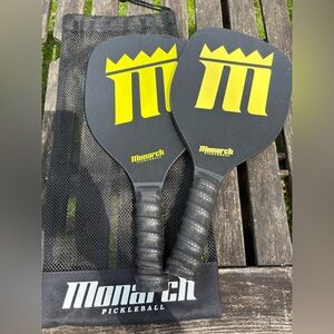 Pickleball Paddles - 2 + Mesh Bag